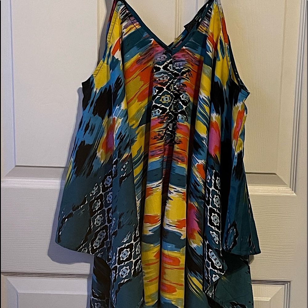 Woman’s blouse.  Multi-color